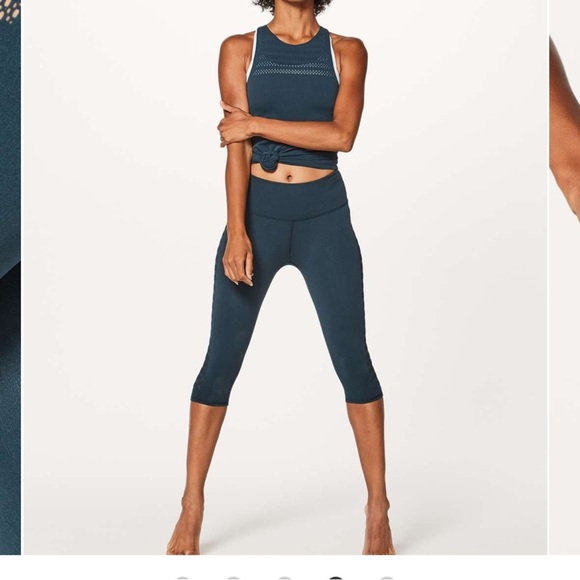 lululemon reveal crop in submarine - Picture 4 of 12